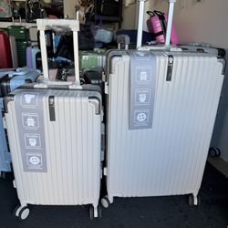 Aluminum frame luggage