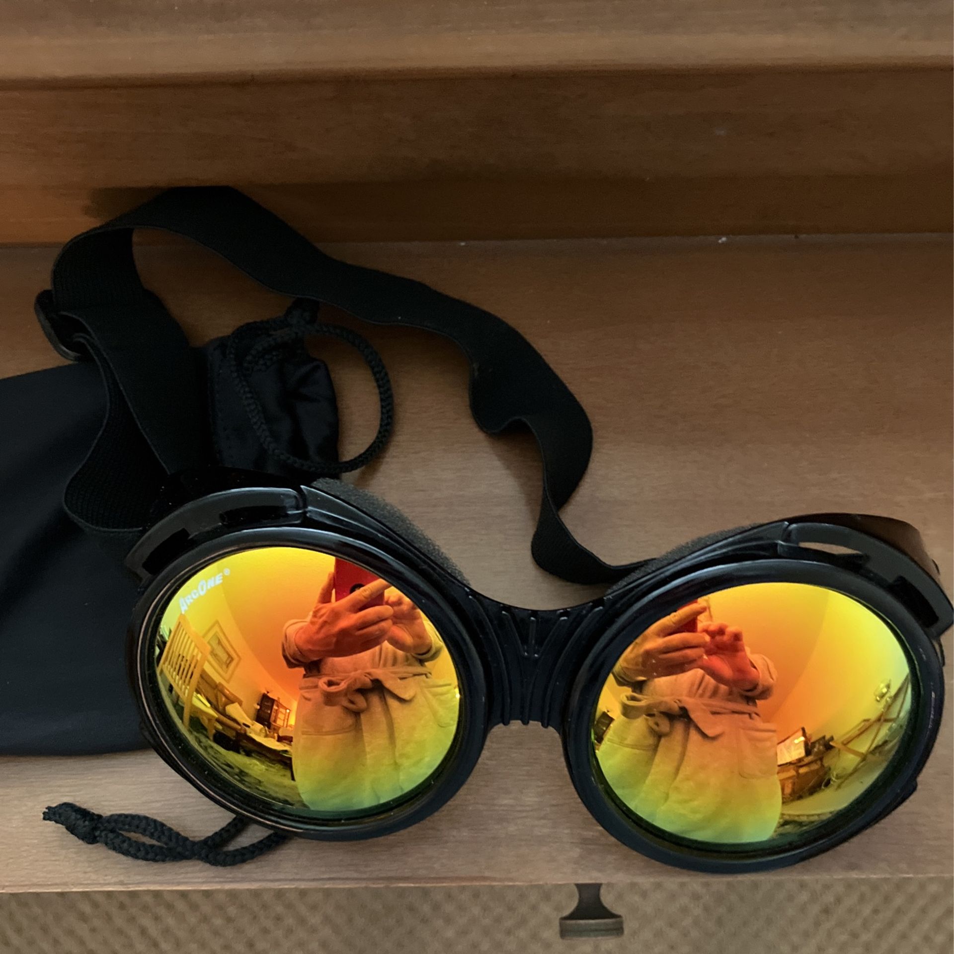 Arc One Round Aviator Goggles