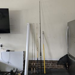 Four Fishing Rods (Must Take All)