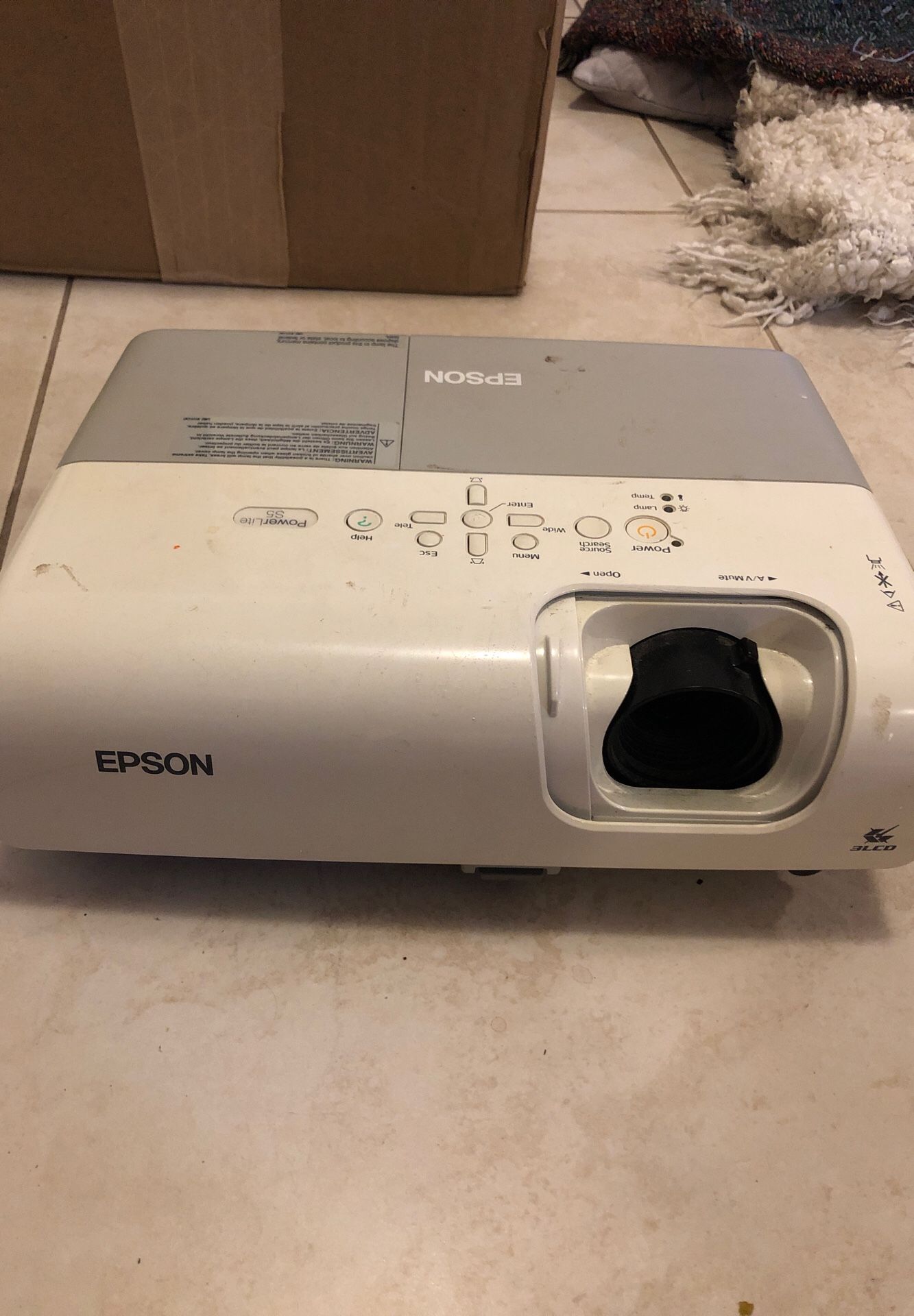 Epson PowerLite S5 Business Projector for Sale in Homestead, FL