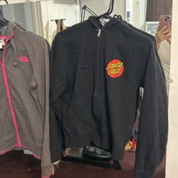 Santa Cruz Hoodie Sweat Black