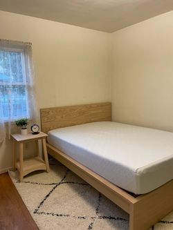 Queen Size Bed Frame + Slats