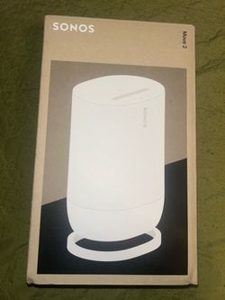 Sonos Move 2 - White - Wireless Portable Bluetooth Speaker