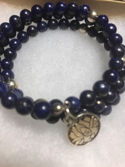 Lapis lazuli Wrap Bracelet