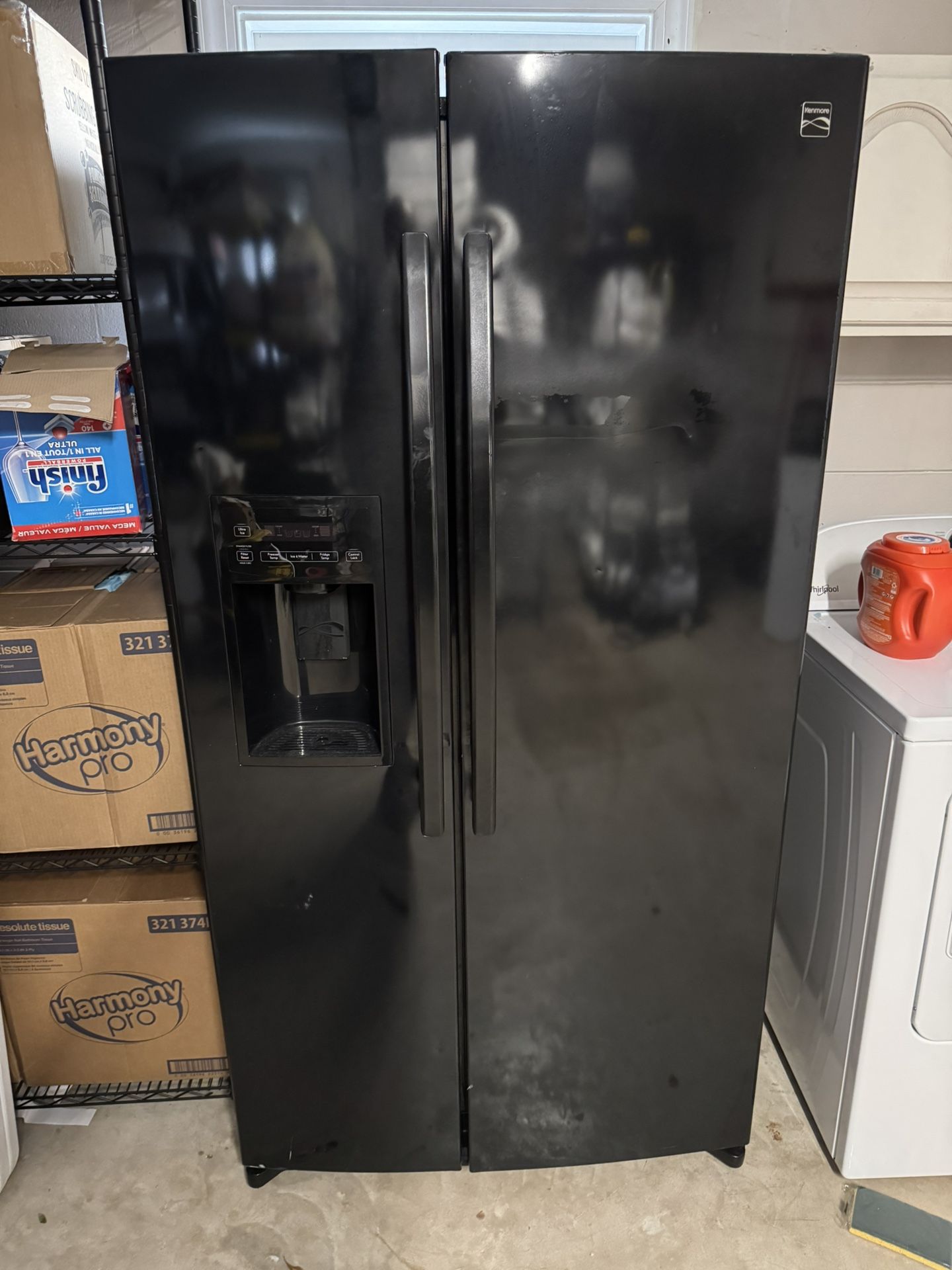 Side By Side Refrigerator W/Dispenser (New)