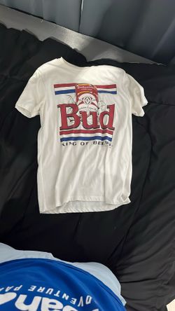 Old Navy Budweiser White Tee-Shirt