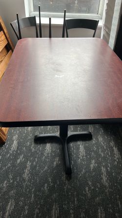 Chairs table dresser
