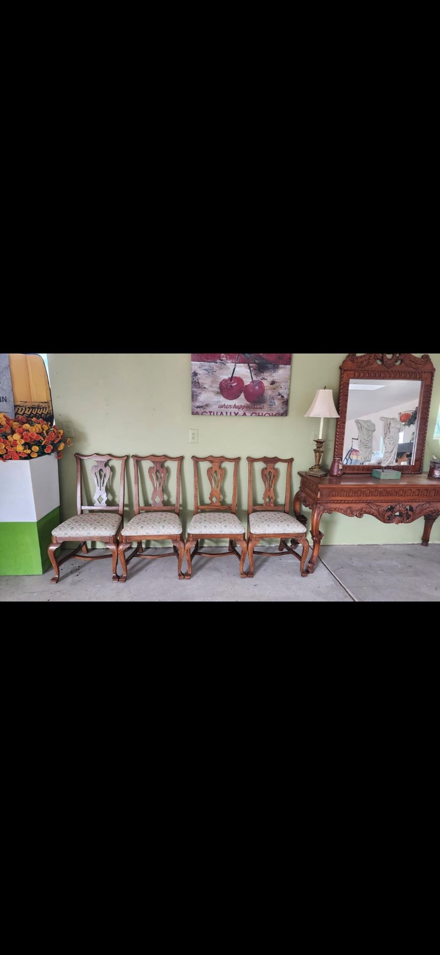 18Th Century American Queen Anne Style Chairs