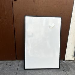 3ft White Board w/ Eraser 