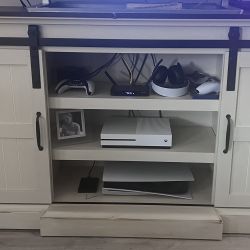Farmhouse Style Entertainment Center 