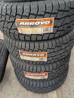 285/70R17 LT ARROYO AT New tires 4 llantas nuevas instaladas y balanceadas open day 7