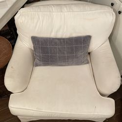 White sofa chair