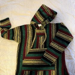 Mexican Rasta Baja Hoodie - L