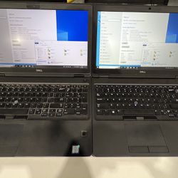 Dell Laptops (Lot Of 2pcs)