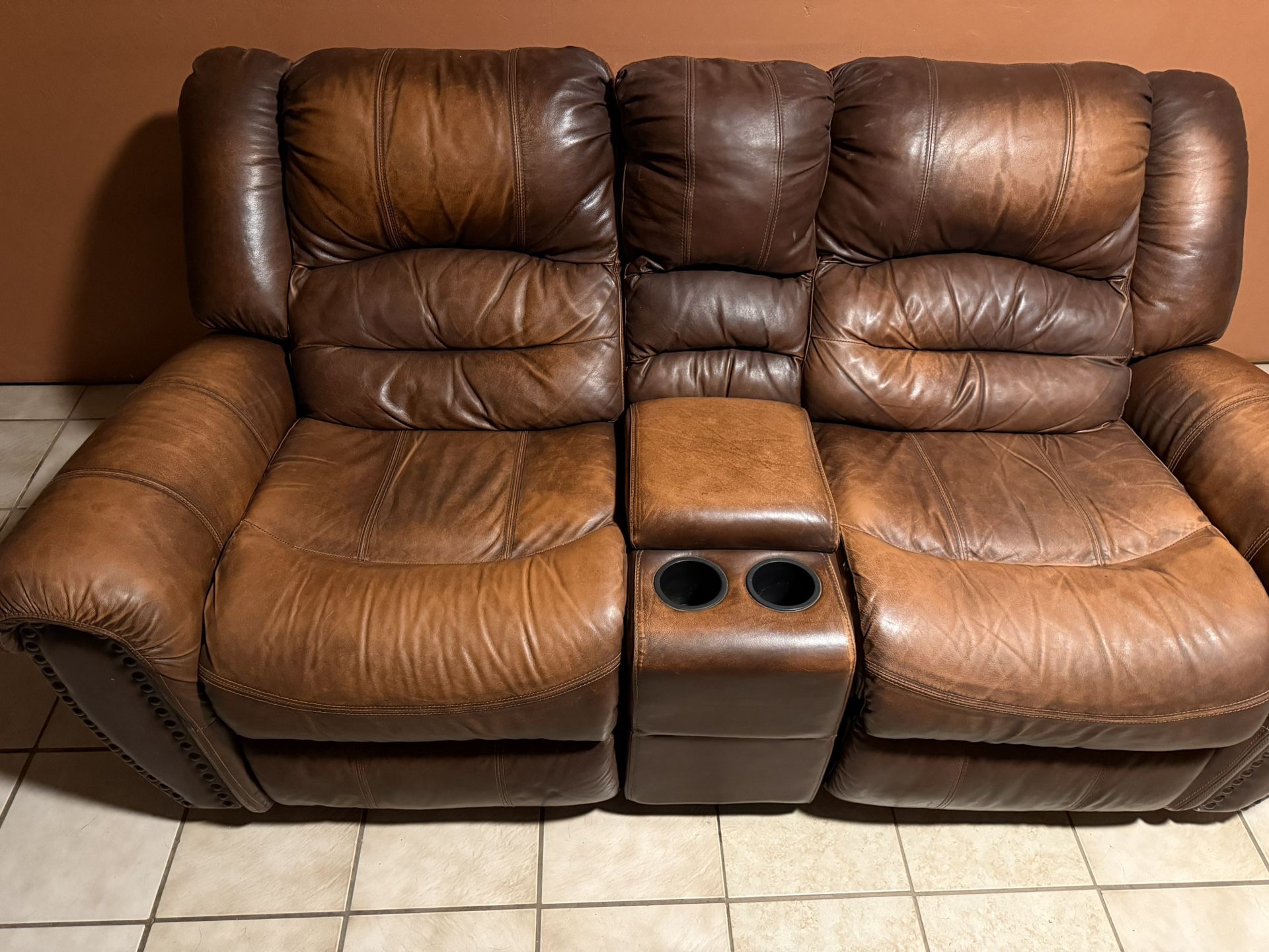 Brown Recliner Sofas