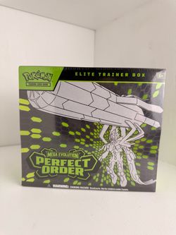 Pokémon TCG Mega Evolution Perfect Order Elite Trainer Box