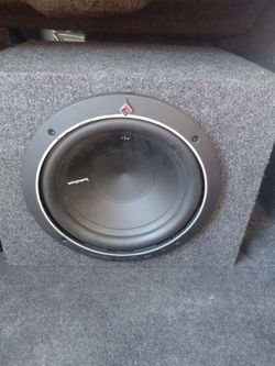 Rockford Fosgate P1 Subwoofer in Ported Box