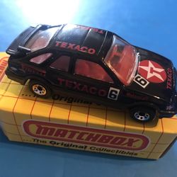 NEW in box vintage 1989 Matchbox MB40 TEXACO SIERRA XR4TI (Macau) diecast