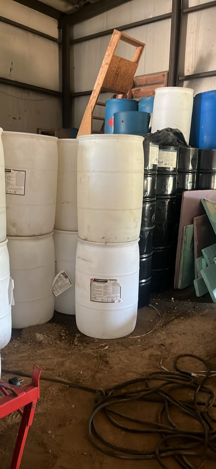 Barrels And Pallets