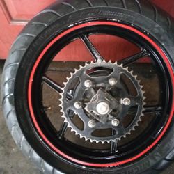 Stret Bike Tier And Rim