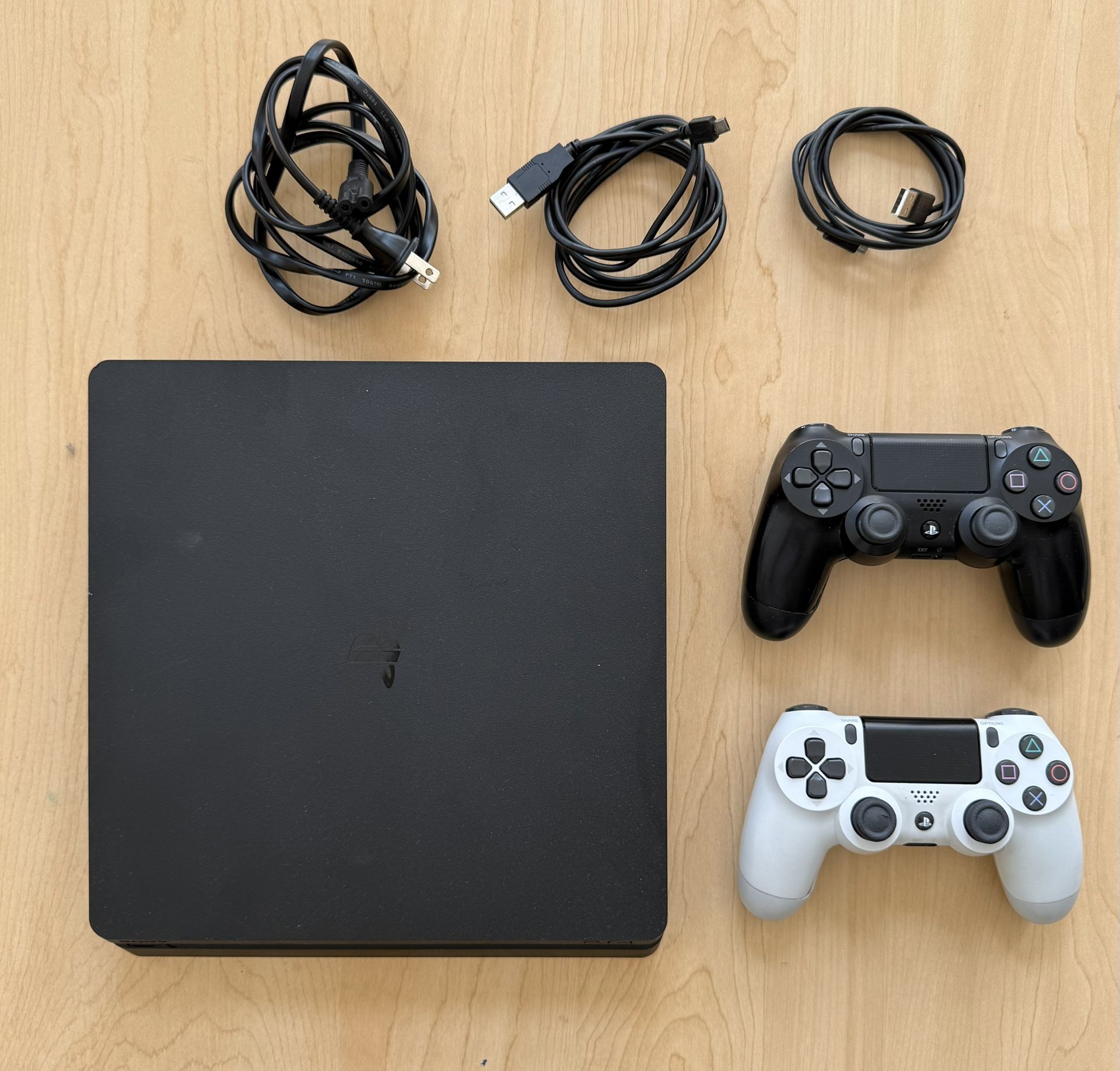 PS4 w/ Controllers & Games