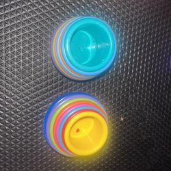 2 Sets   Stack & Count Stacking Cups - Colorful Stacking Water Toys Set - Stackable Cups for Learning - Baby Bath Toys - Toddler Wa