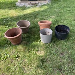 Set Of 5 Planters