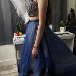 Two Piece Skirt And Shirt 