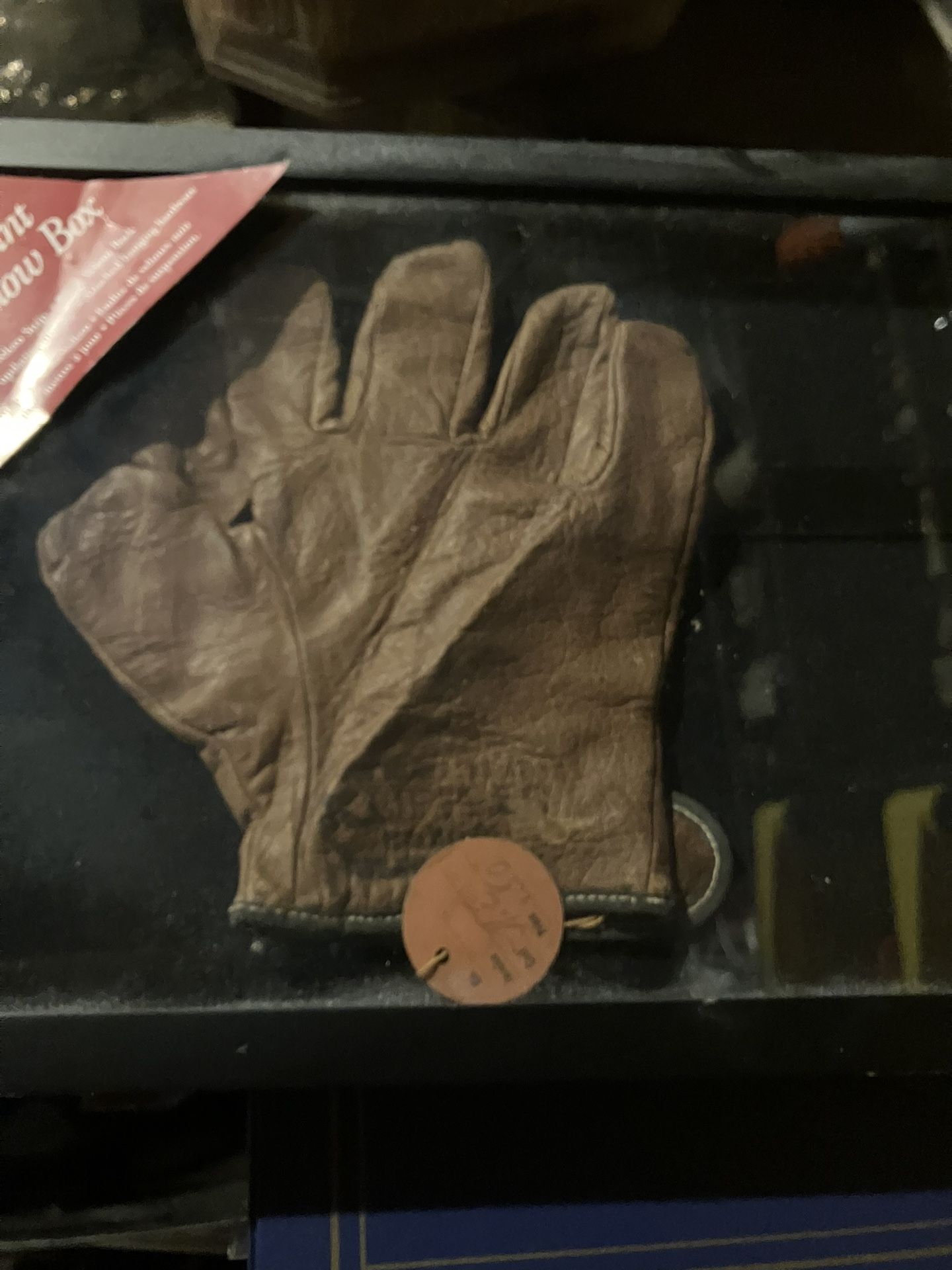 Baseball Salesman Sample Glove Mitt rare with original tag