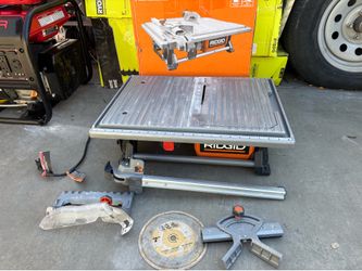 6.5-Amp 7 in. Blade Corded Table Top Wet Tile Saw