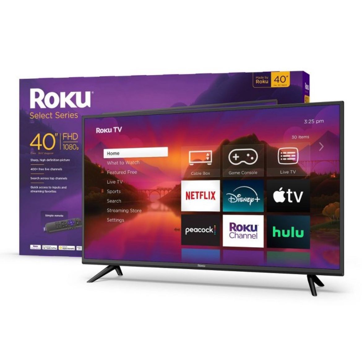 Hisense Roku 40” TV