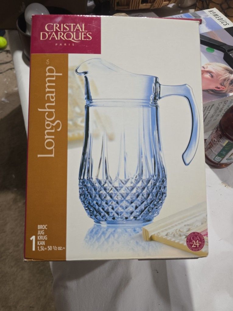 Cristal D'arques Pitcher