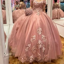 Quincienera Dress Y Ramo