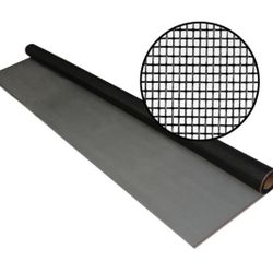 60 in. x 20 ft. Charcoal Fiberglass Pool and Patio 18 x 14 Mesh Screen Roll