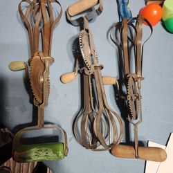 Vintage egg beaters