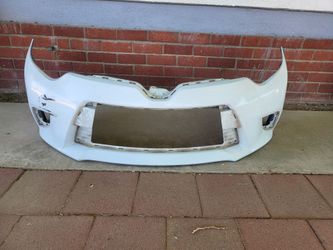 2014 2015 2016 Toyota Corolla LE Front Bumper Oem