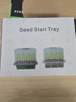 Seed starting tray