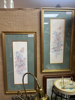 Signed watercolors