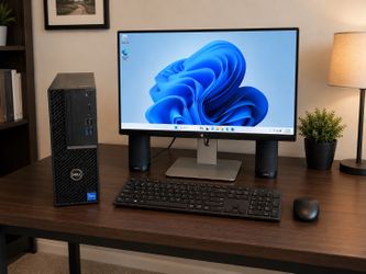 Dell i7-11700• 16GB RAM • 512GB SSD • Radeon 4GB Windows 11 desktop computer