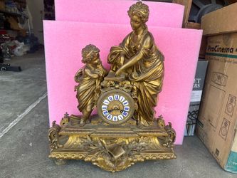 Vintage Clock " CHIMIS, ASTRONOMIE, PHYSIQUE "