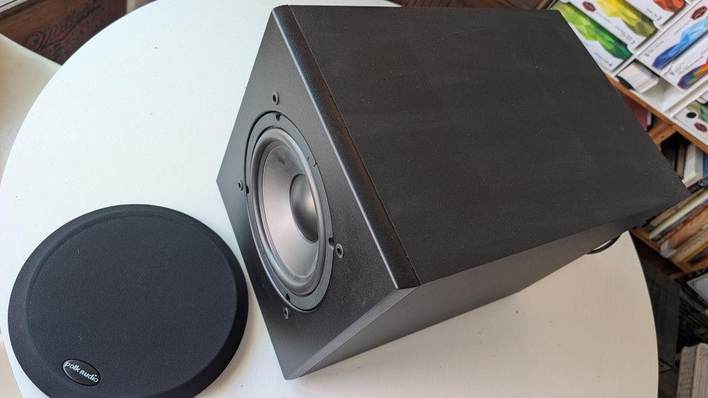 Polk Audio Subwoofer 8" Powered Sub Woofer Home Theater Surround Sound Bass