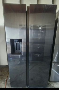 Black Refrigerator  2 door Samsung