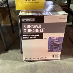 4 Drawer Storage Kit 