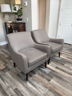 Set of living room side chairs