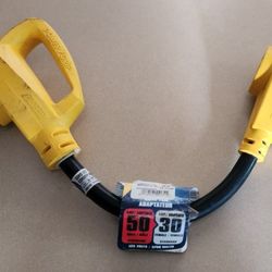 Camco PowerGrip Camper/RV Dogbone Electrical Adapter