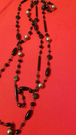 Long beautiful necklace