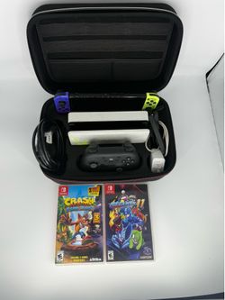 Nintendo switch oled limited edition with games