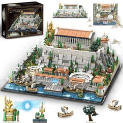 SpblastB Architecture Acropolis of Athens Building Blocks Set
