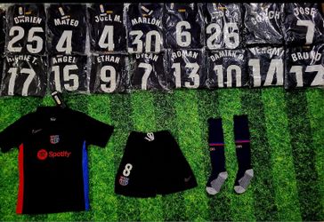 Soccer uniforms uniformes de fútbol playeras playera fútbol Set includes full kits conjuntos completos uniformes para equipos equipo 👇READ THE DETAIL