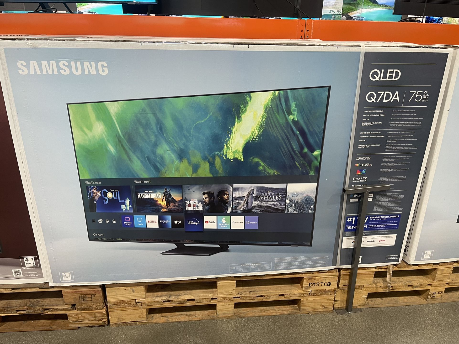great deals & savings 75” Samsung QLED Buy Best 75 4K Samsung Smart TV for Sale in Huntington